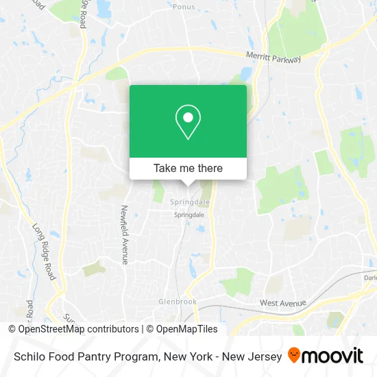 Schilo Food Pantry Program map