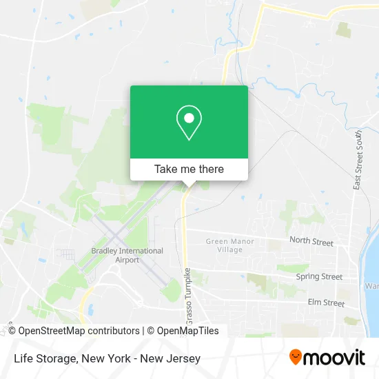 Life Storage map