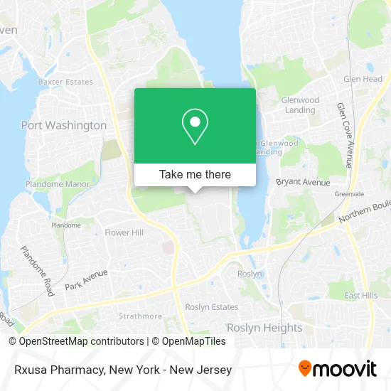 Rxusa Pharmacy map