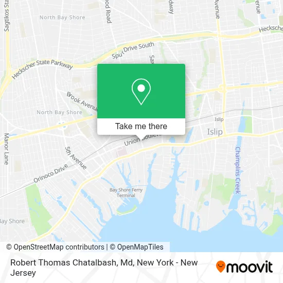 Robert Thomas Chatalbash, Md map