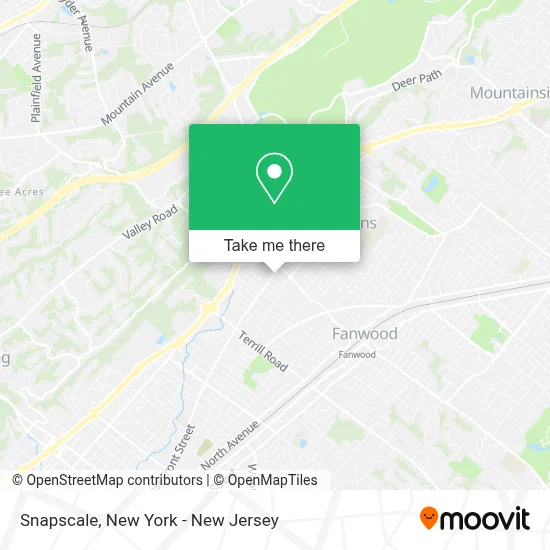 Snapscale map