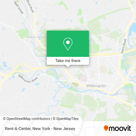 Rent-A-Center map