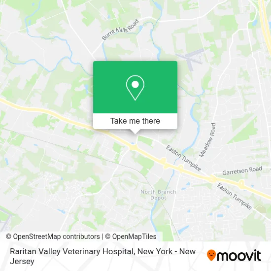 Raritan Valley Veterinary Hospital map