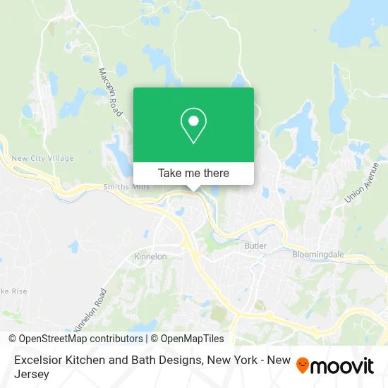Excelsior Kitchen and Bath Designs map