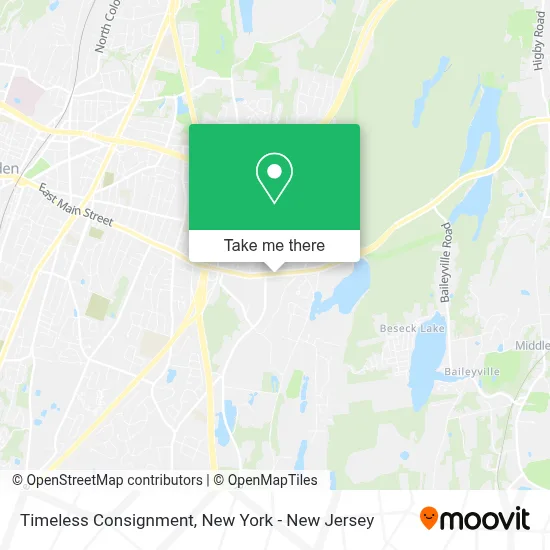 Timeless Consignment map