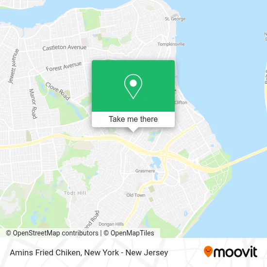 Amins Fried Chiken map