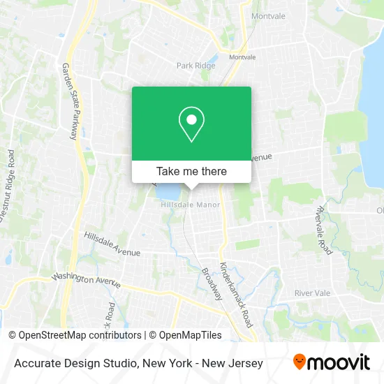 Accurate Design Studio map
