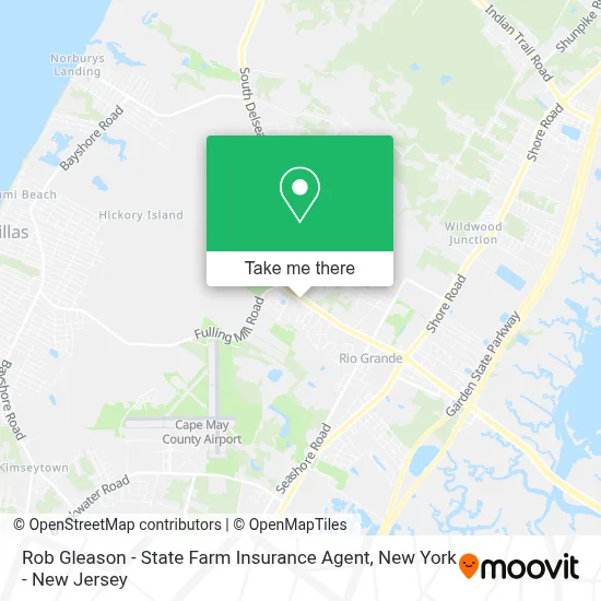 Rob Gleason - State Farm Insurance Agent map