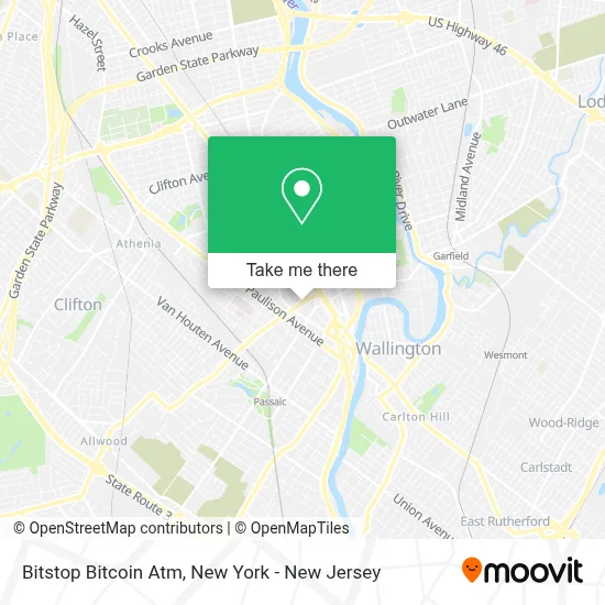 Bitstop Bitcoin Atm map