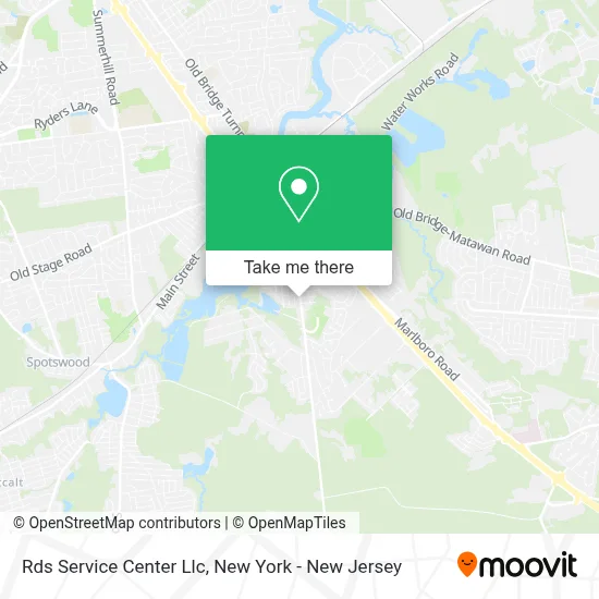 Rds Service Center Llc map