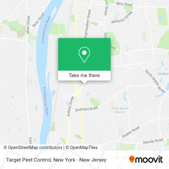 Target Pest Control map