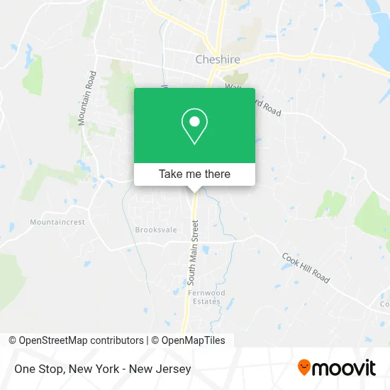 One Stop map