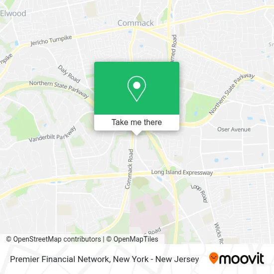 Premier Financial Network map