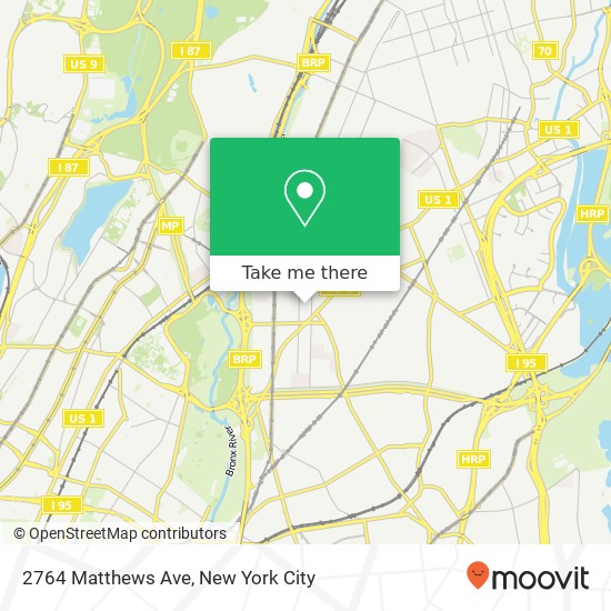 2764 Matthews Ave map
