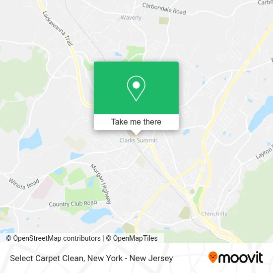 Select Carpet Clean map