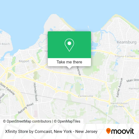 Xfinity Store by Comcast map
