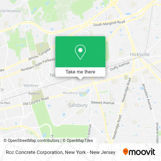 Rcc Concrete Corporation map