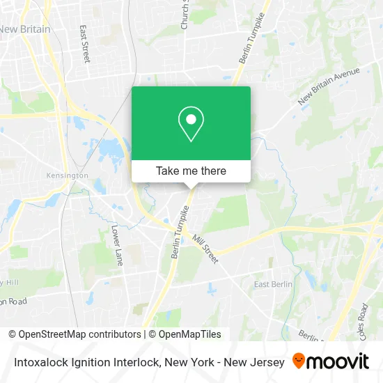 Intoxalock Ignition Interlock map