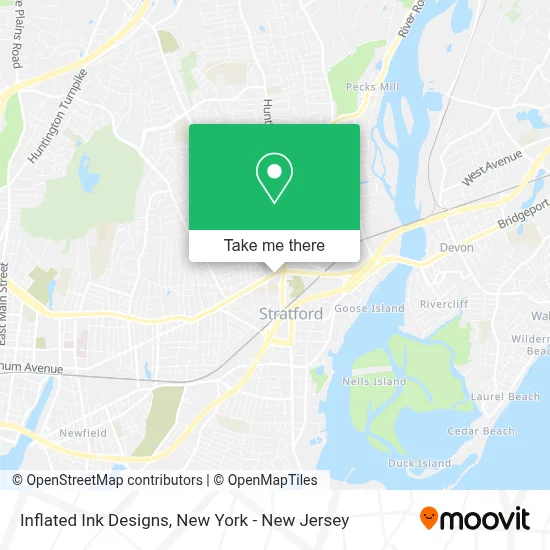 Inflated Ink Designs map
