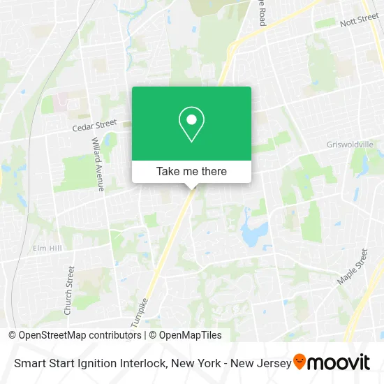 Smart Start Ignition Interlock map