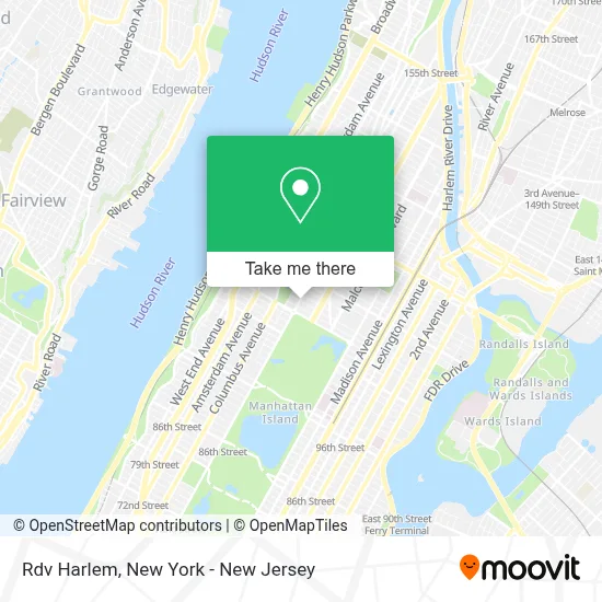 Rdv Harlem map