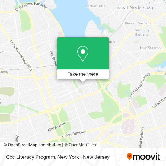 Qcc Literacy Program map