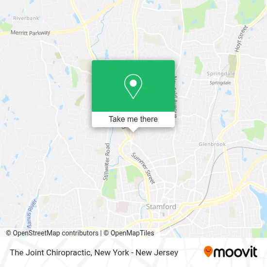 The Joint Chiropractic map