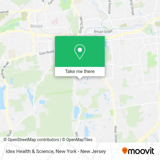 Idex Health & Science map