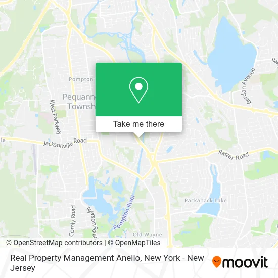 Real Property Management Anello map
