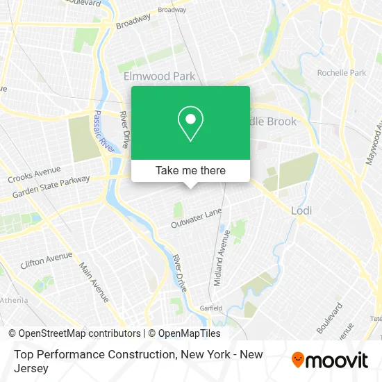 Top Performance Construction map