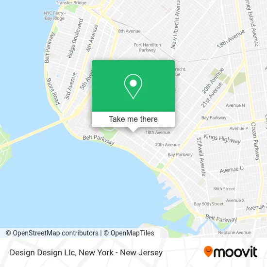 Design Design Llc map