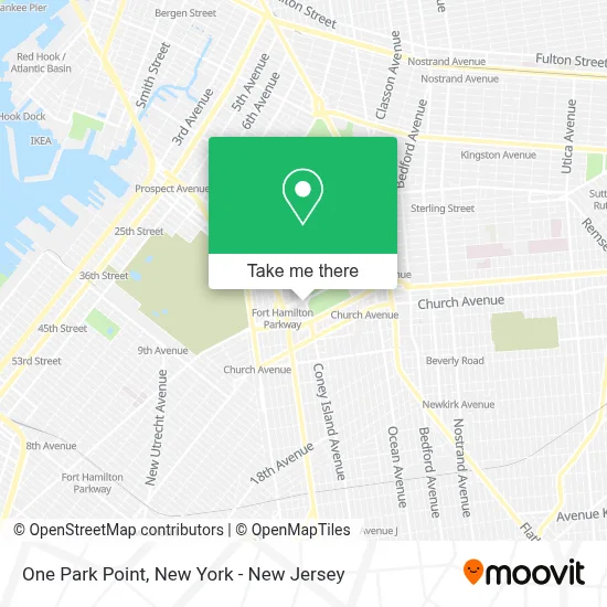 One Park Point map