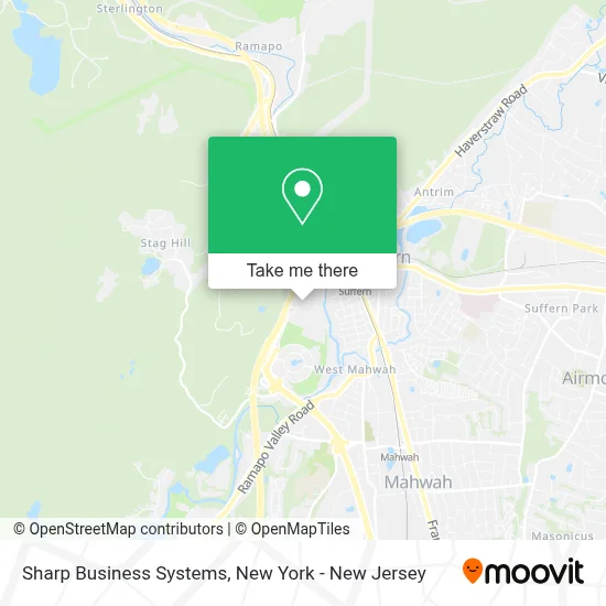 Sharp Business Systems map
