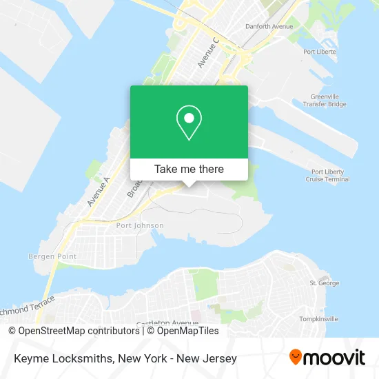 Keyme Locksmiths map