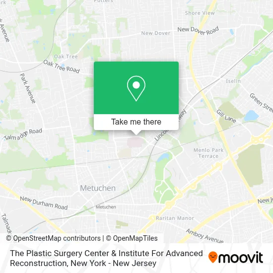 The Plastic Surgery Center & Institute For Advanced Reconstruction map