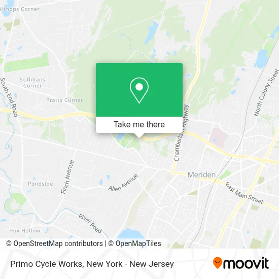 Primo Cycle Works map