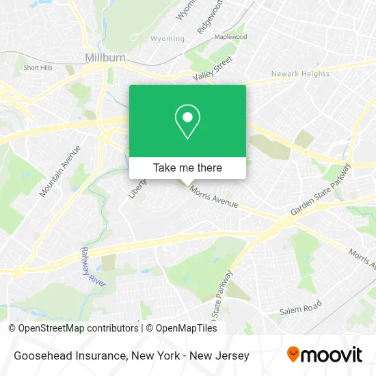 Goosehead Insurance map