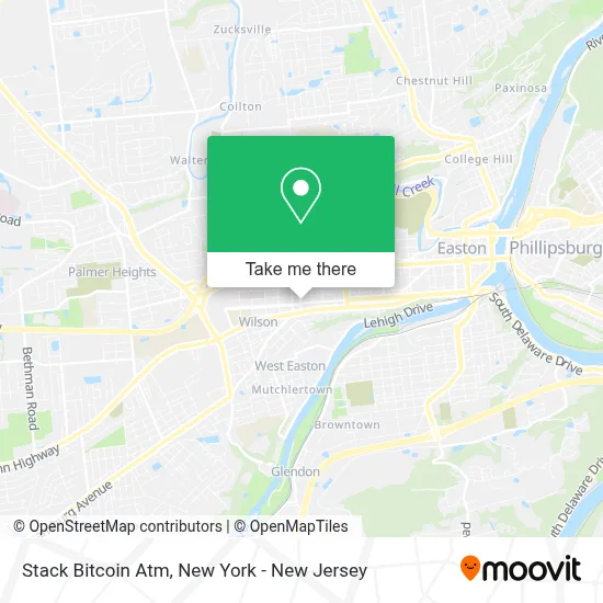 Stack Bitcoin Atm map