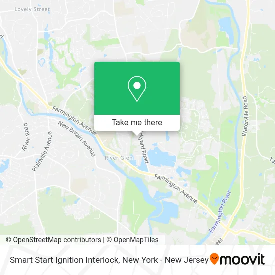 Smart Start Ignition Interlock map