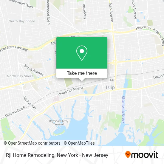 Rjl Home Remodeling map