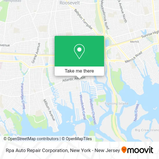 Rpa Auto Repair Corporation map