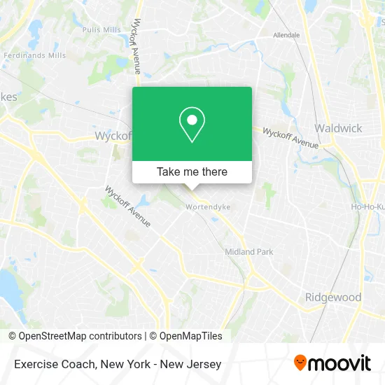 Exercise Coach map