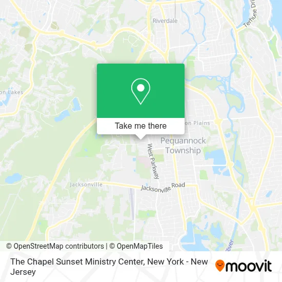 The Chapel Sunset Ministry Center map