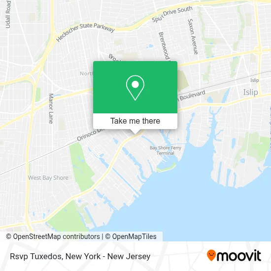 Rsvp Tuxedos map