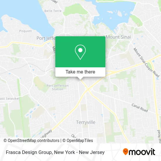 Frasca Design Group map