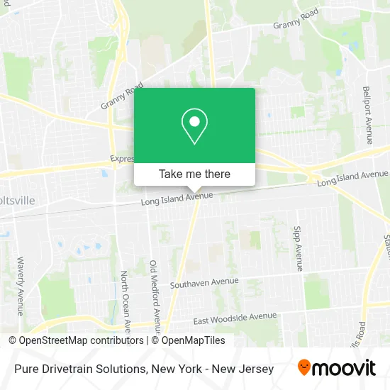 Pure Drivetrain Solutions map