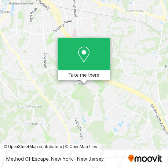 Method Of Escape map
