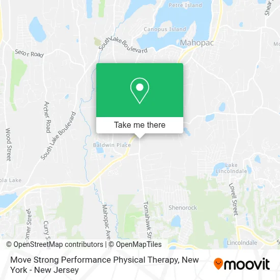 Move Strong Performance Physical Therapy map