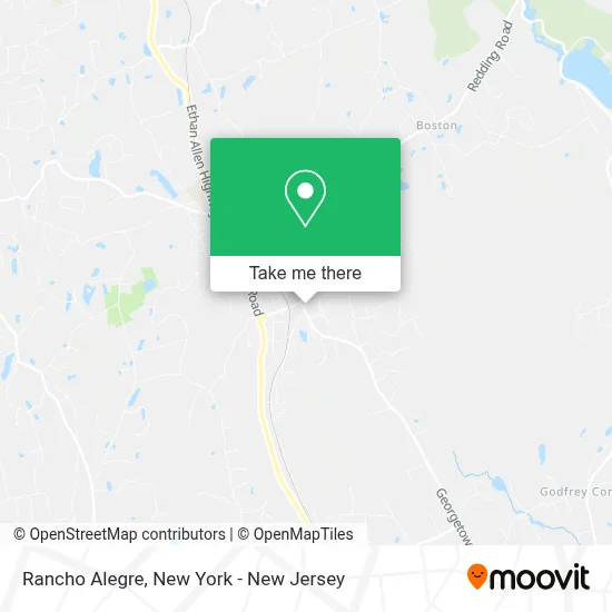 Rancho Alegre map