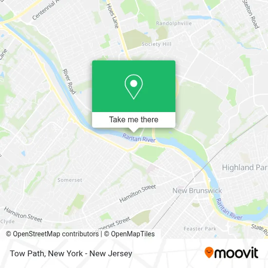 Tow Path map